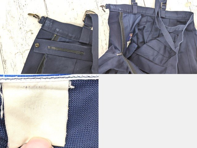 【as2962】小学校?? 中学校?? 女子用学生服 制服 サスペンダー付きスカート プリーツスカート 4点セット◆ジャンク品♪_画像6
