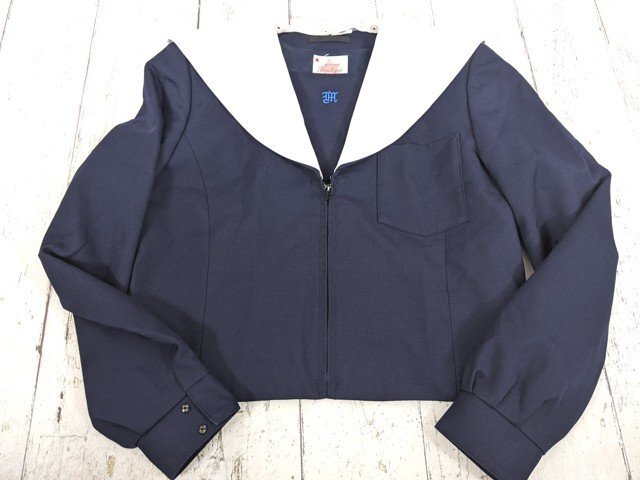 【as2896】愛知県 牧野池中学校 女子用学生服 制服 冬服/夏服セーラー服+冬服スカート◆C91♪_画像2