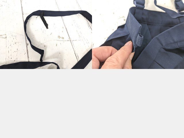 【as2905】小学校?? 中学校?? 女子用学生服 制服 サスペンダー付きスカート プリーツスカート 4点セット◆ジャンク品♪_画像6