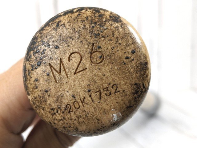 【10yt375】一般硬式野球用木製オーダーバット ミズノプロ MIZUNO PRO ロイヤルエクストラ 全長：約85㎝◆C98♪_画像10