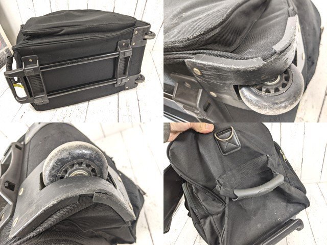 【10yt371】剣道防具一式 身長158㎝ 女子使用 甲手+面(チタン)+垂れ+胴(竹製??約48本)+キャリーバッグ◆C89♪_画像10