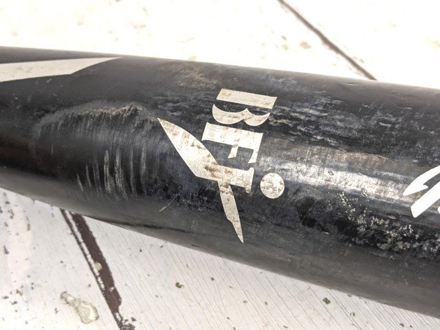 【10yt375】一般硬式野球用木製オーダーバット ミズノプロ MIZUNO PRO ロイヤルエクストラ 全長：約85㎝◆C98♪_画像4