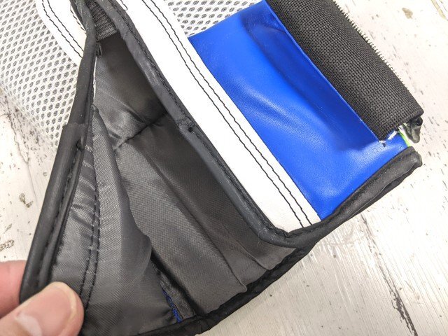 【10yt392】格闘技 ボクシンググローブ マジックテープ式 エバーラスト EVERLAST 青×緑 サイズ:16oz◆p54♪_画像5