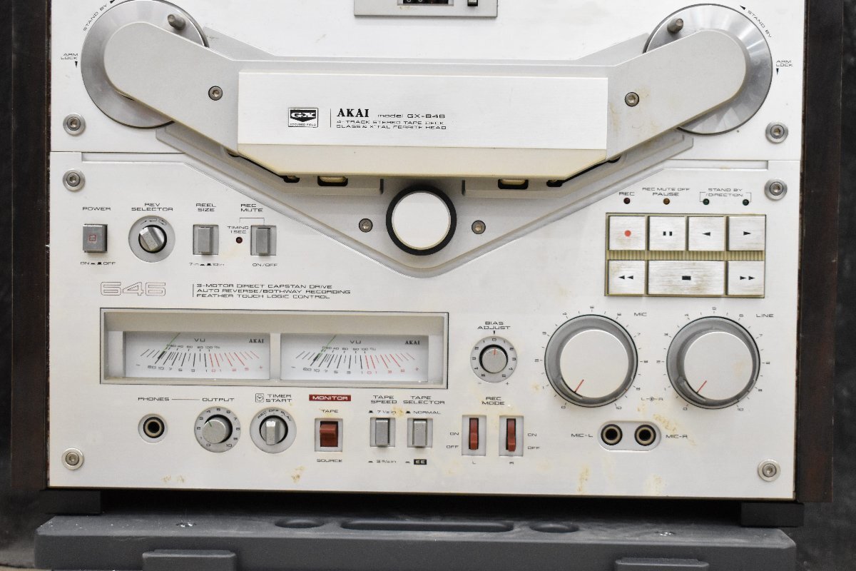 [J]AKAI GX-646 открытый катушка панель Akai 3163443