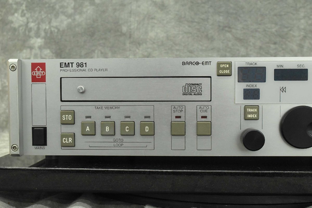【J】EMT 981 BARCO CDプレーヤー 187506_画像3