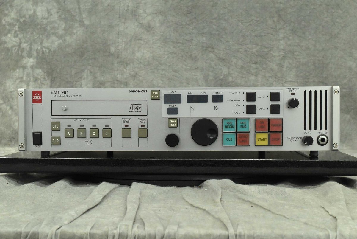 【J】EMT 981 BARCO CDプレーヤー 187506_画像2