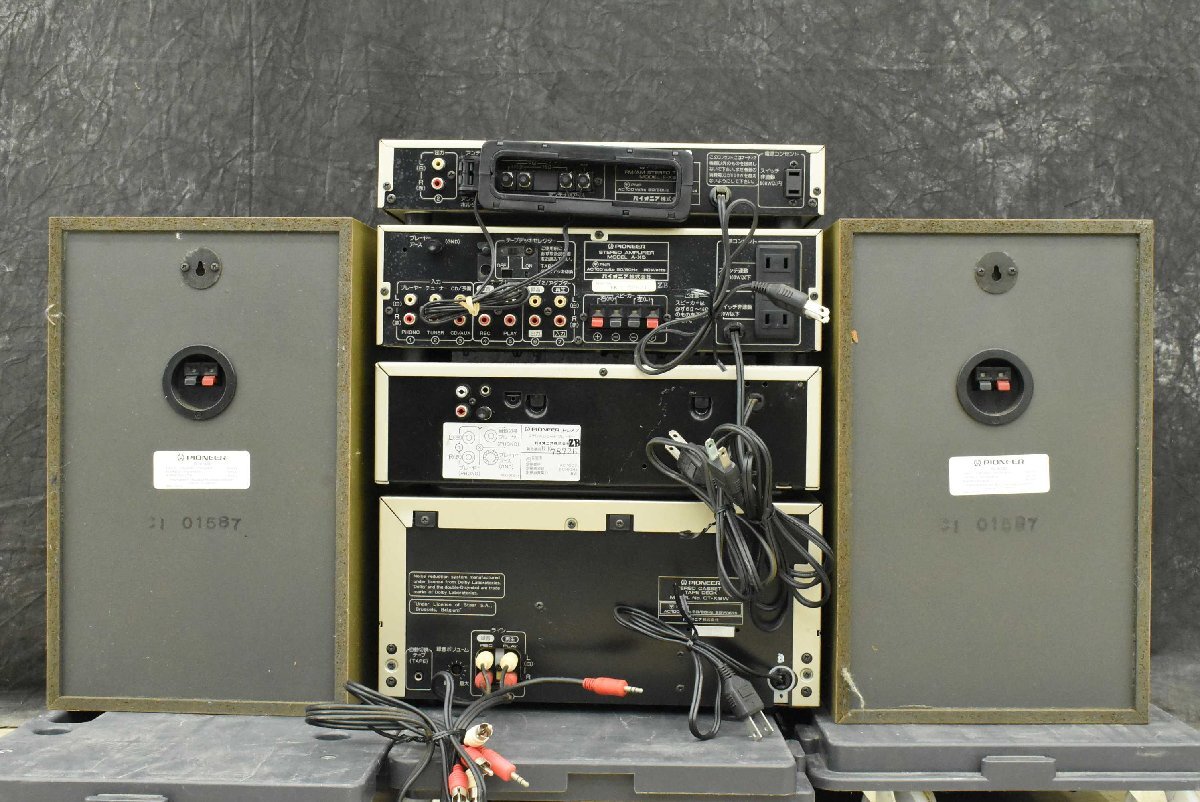 【G】Pioneer F-X9/CT-X7/A-X5/PL-X7/S-X33/CT-X8W システムコンポ パイオニア 3162691_画像6