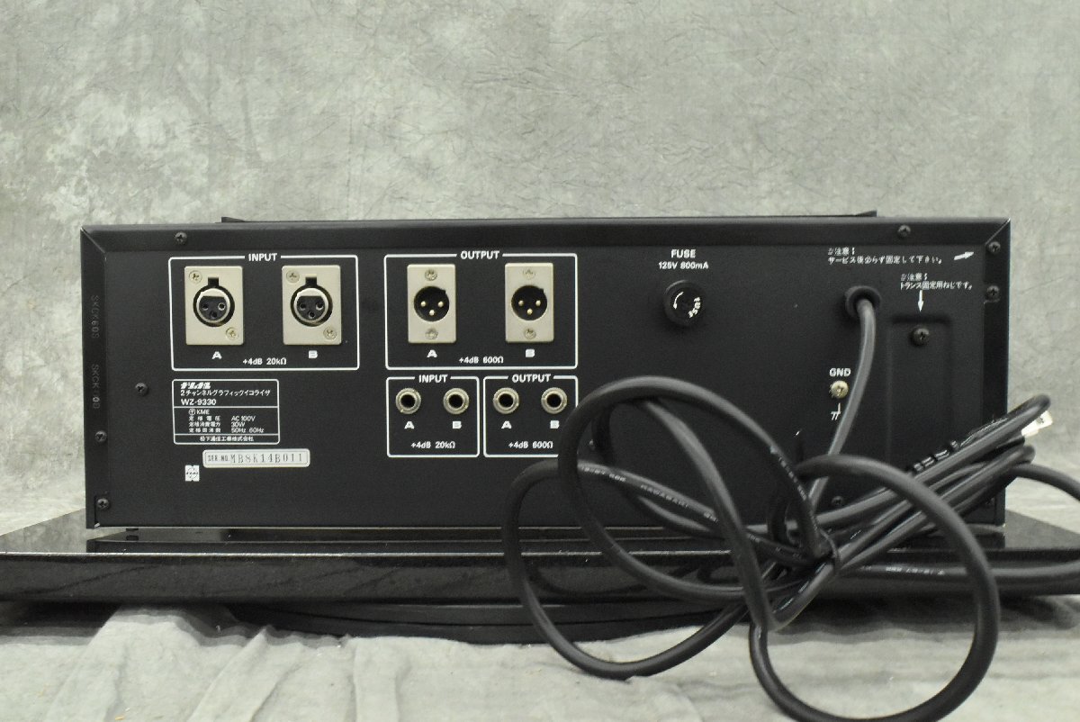 【J】RAMSA WZ-9330 イコライザー ラムサ 3163427_画像6