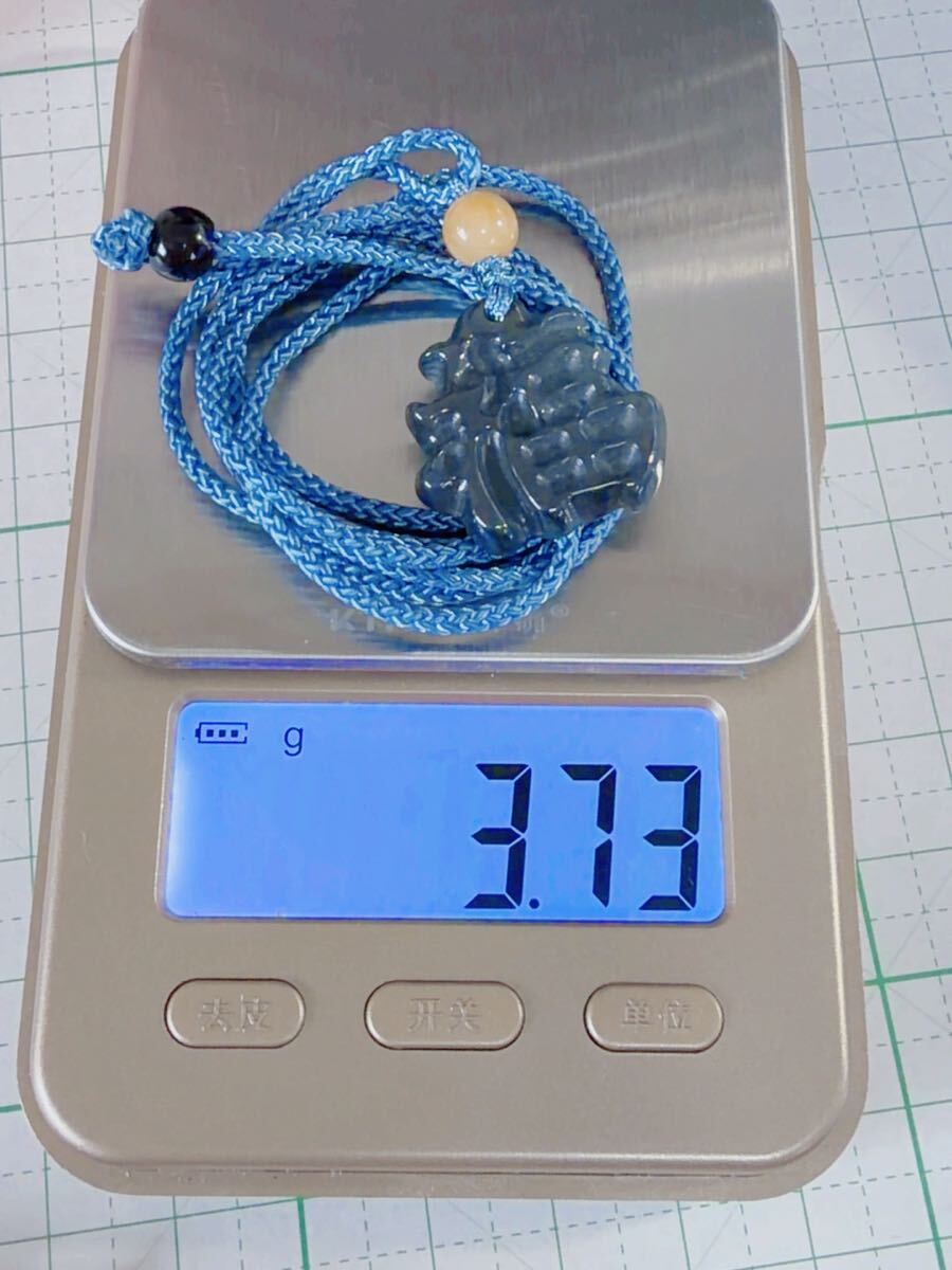 CS-0011天然本翡翠《本物保証》 ひすいペンダント 一点物 魔除け 昇進 成功 風水 金運 財運 幸運 幸福 縁起物 パワーストーン_画像6