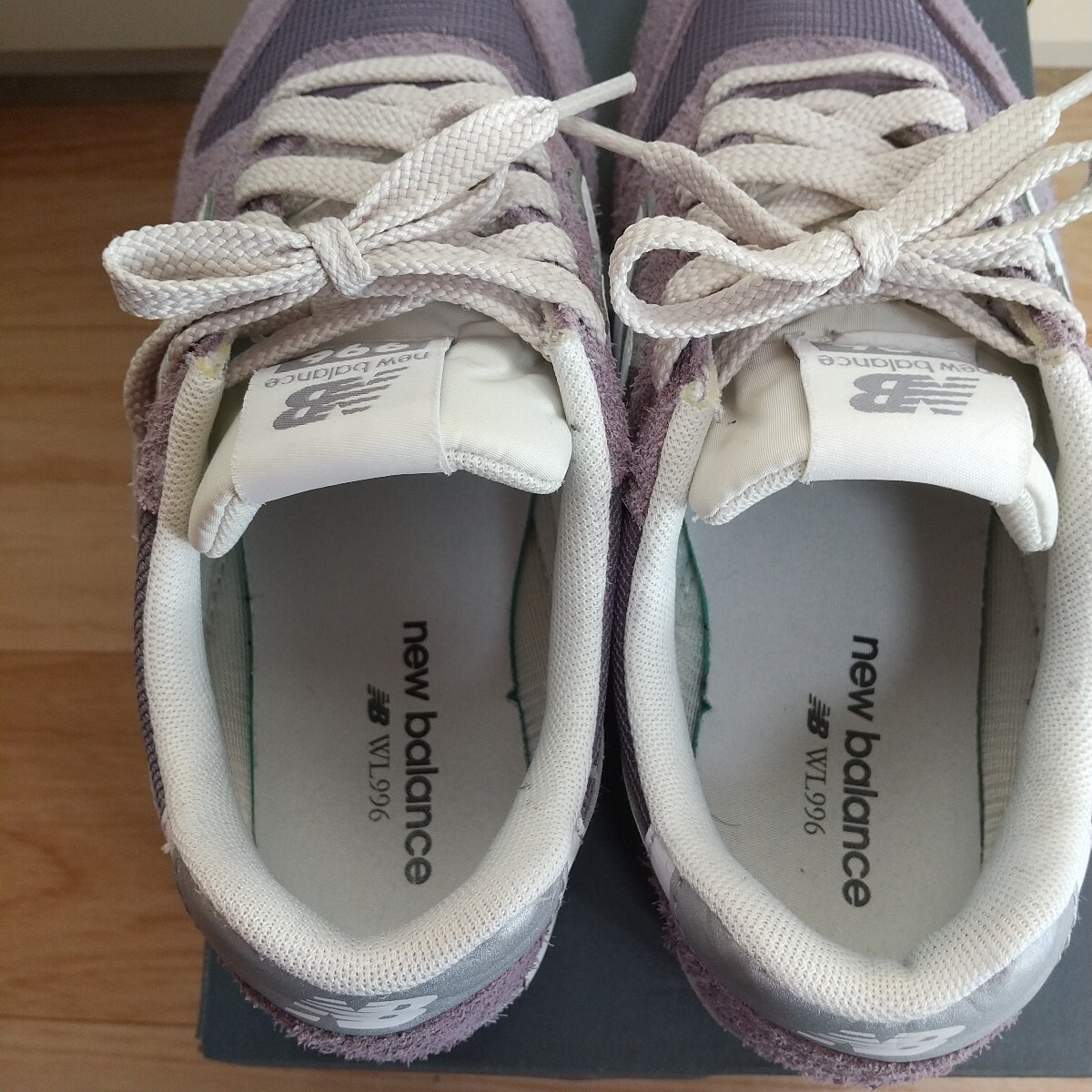 ニューバランス スニーカー 996女性シリーズ 22.5㎝ 美品 起毛 WL996CX2 【送料無料】_画像8