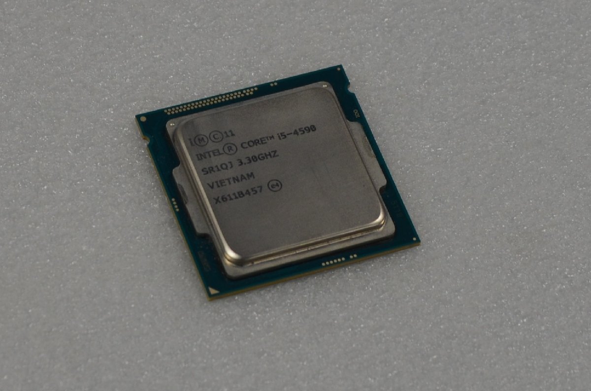 CPU Intel Core i5 -4590 SR1QJ 3.30GHz 中古品 (319-3)_画像1
