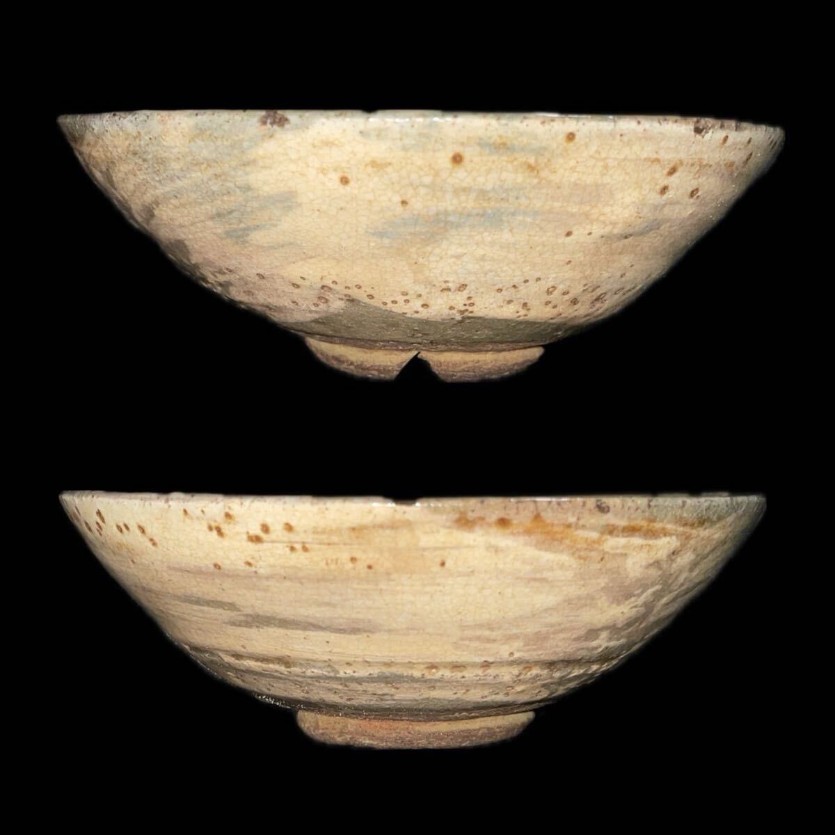 時代 朝鮮古陶 三島 茶碗 在印 茶道具 李朝 高麗 朝鮮美術（22112810）_画像2