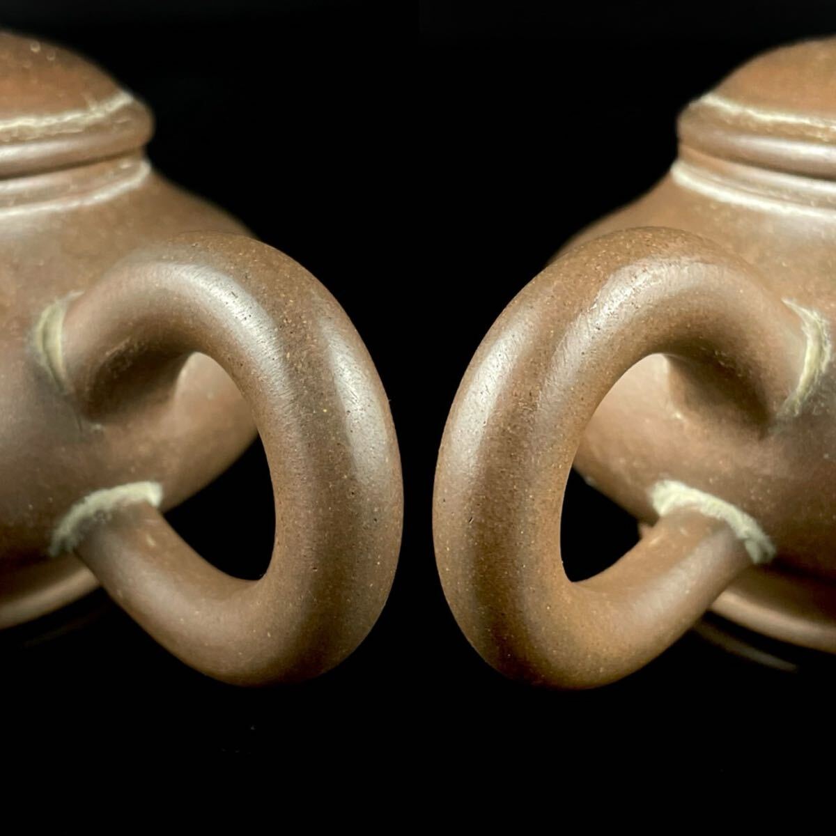 唐物 朱泥 孟臣 急須 紫砂 紫泥 茶壷 茶器 中国宜興 中国古玩_画像5