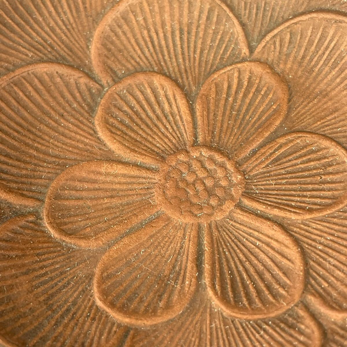 唐物 朱泥 茶托 小皿 梅形 五客 紫砂 紫泥 茶器 中国宜興 中国古玩（1b1111ka 5）_画像8