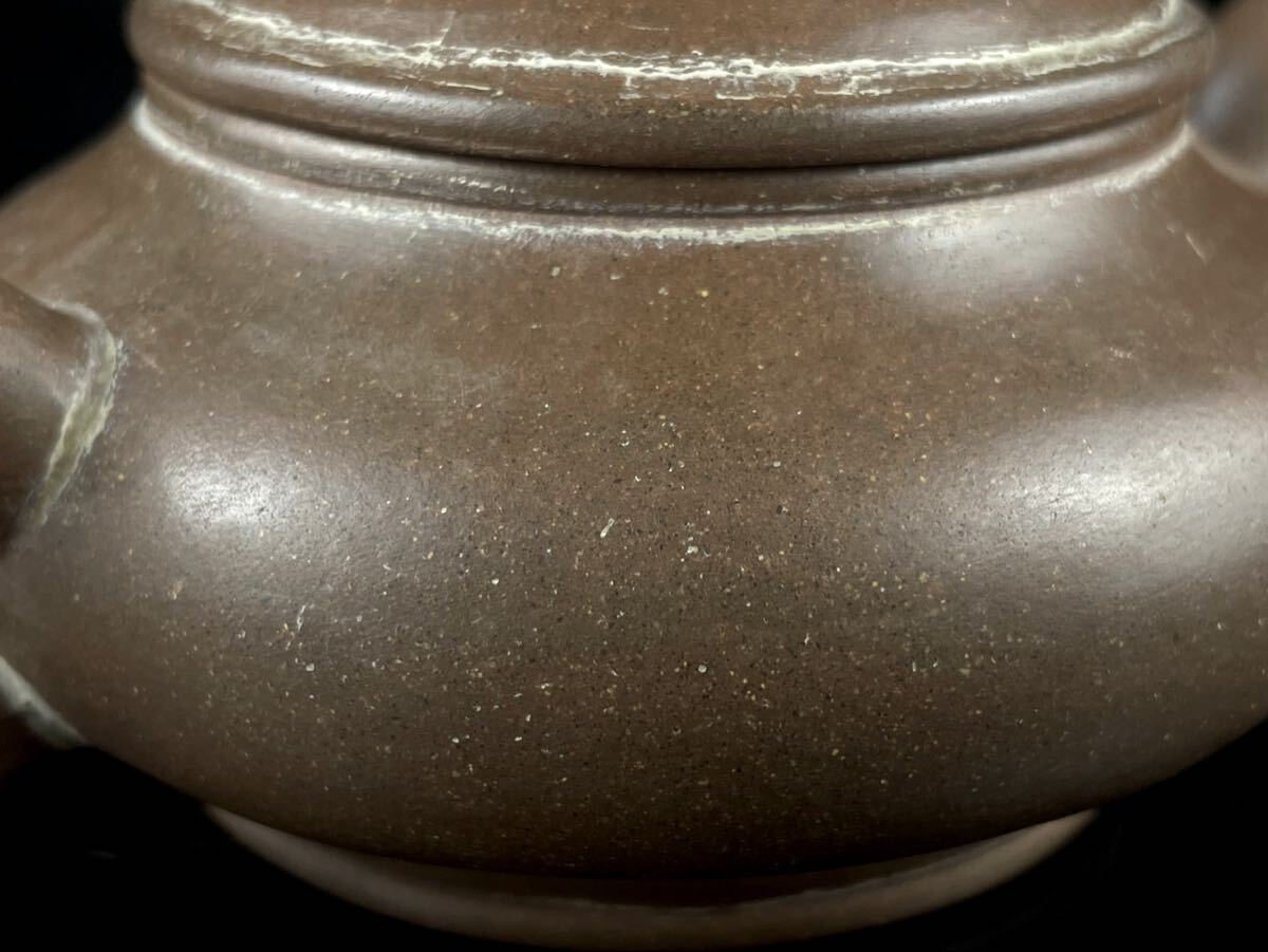 唐物 朱泥 孟臣 急須 紫砂 紫泥 茶壷 茶器 中国宜興 中国古玩_画像7