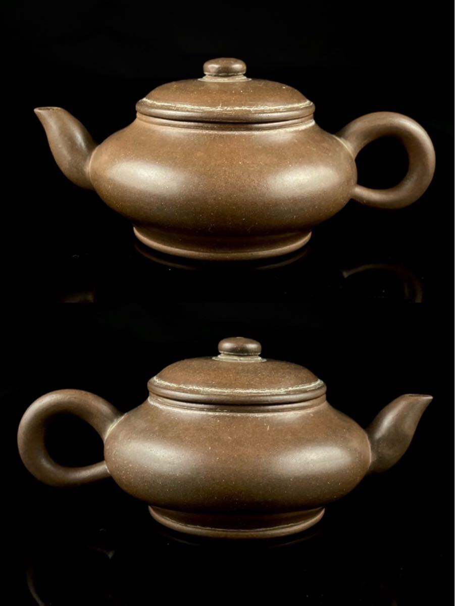 唐物 朱泥 孟臣 急須 紫砂 紫泥 茶壷 茶器 中国宜興 中国古玩_画像2