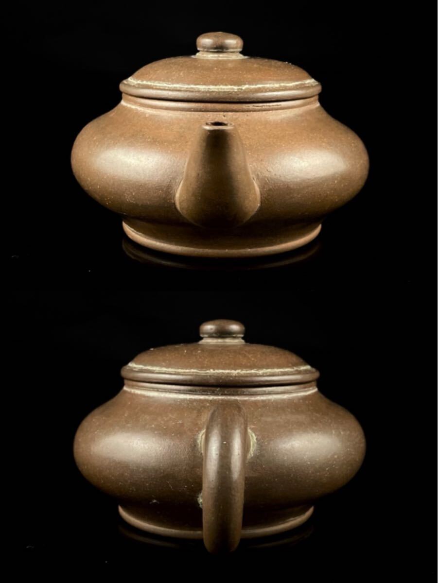 唐物 朱泥 孟臣 急須 紫砂 紫泥 茶壷 茶器 中国宜興 中国古玩_画像3