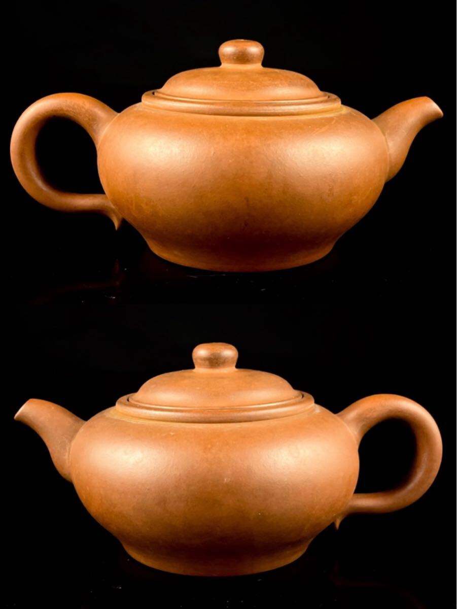 唐物 朱泥 急須 在銘 在印 紫砂 紫泥 茶壷 茶器 中国宜興 中国古玩_画像2