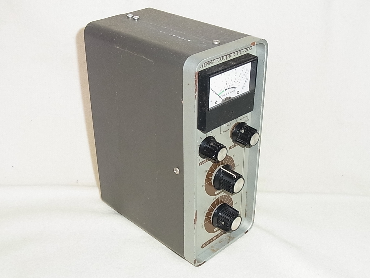 TOKYO HY-POWER 東京ハイパワー HC-202 2METER ANTENNA COUPLER 144MHz アンテナチューナー 中古ジャンク扱い品_画像4