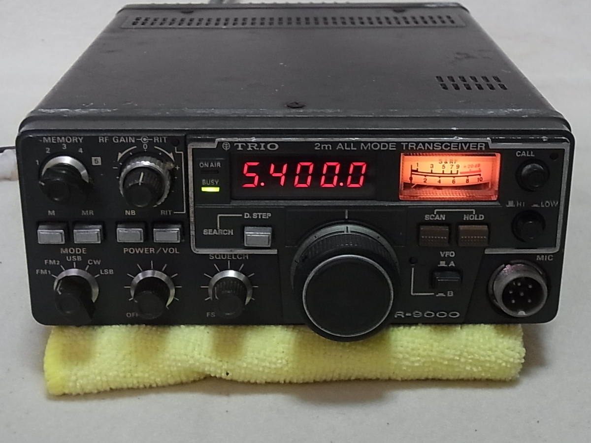 TRIO トリオ TR-9000 144MHz オールモード10W機 中古ジャンク扱い品_画像2