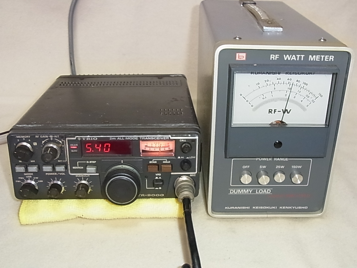 TRIO トリオ TR-9000 144MHz オールモード10W機 中古ジャンク扱い品_画像9