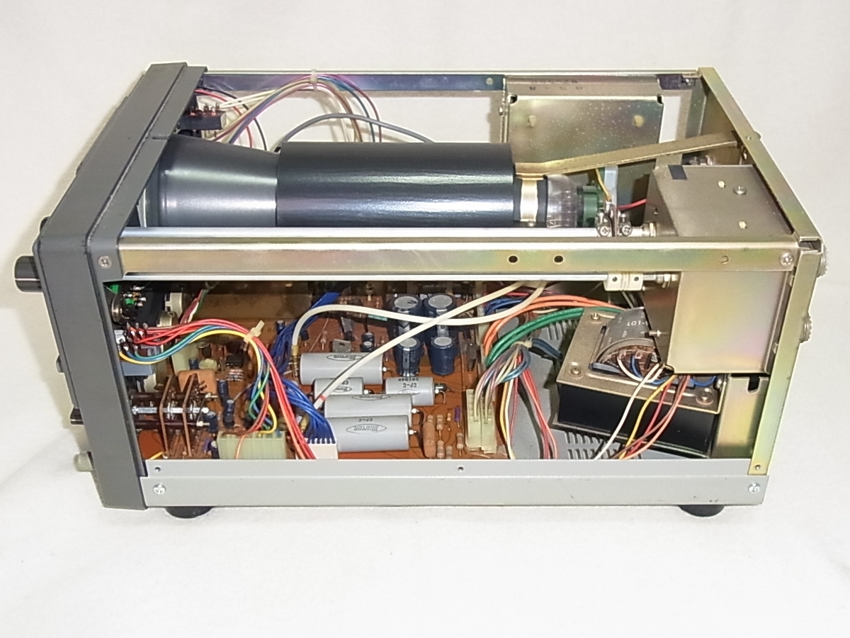 TRIO トリオ SM-220 STATION MONITOR ステーションモニター BS-8 バンドスコープユニット内蔵 点しか表示せず 中古ジャンク品_画像8