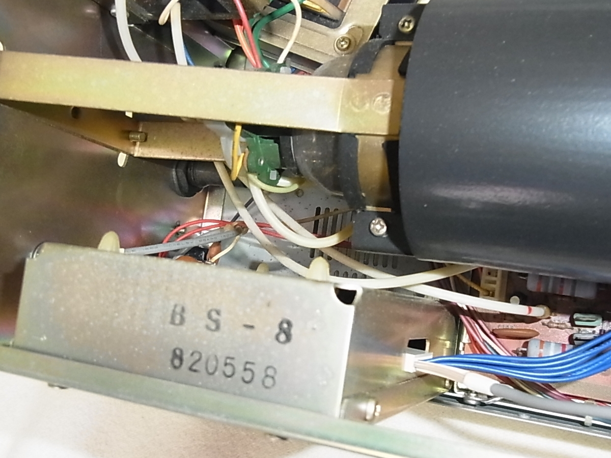 TRIO トリオ SM-220 STATION MONITOR ステーションモニター BS-8 バンドスコープユニット内蔵 点しか表示せず 中古ジャンク品_画像10