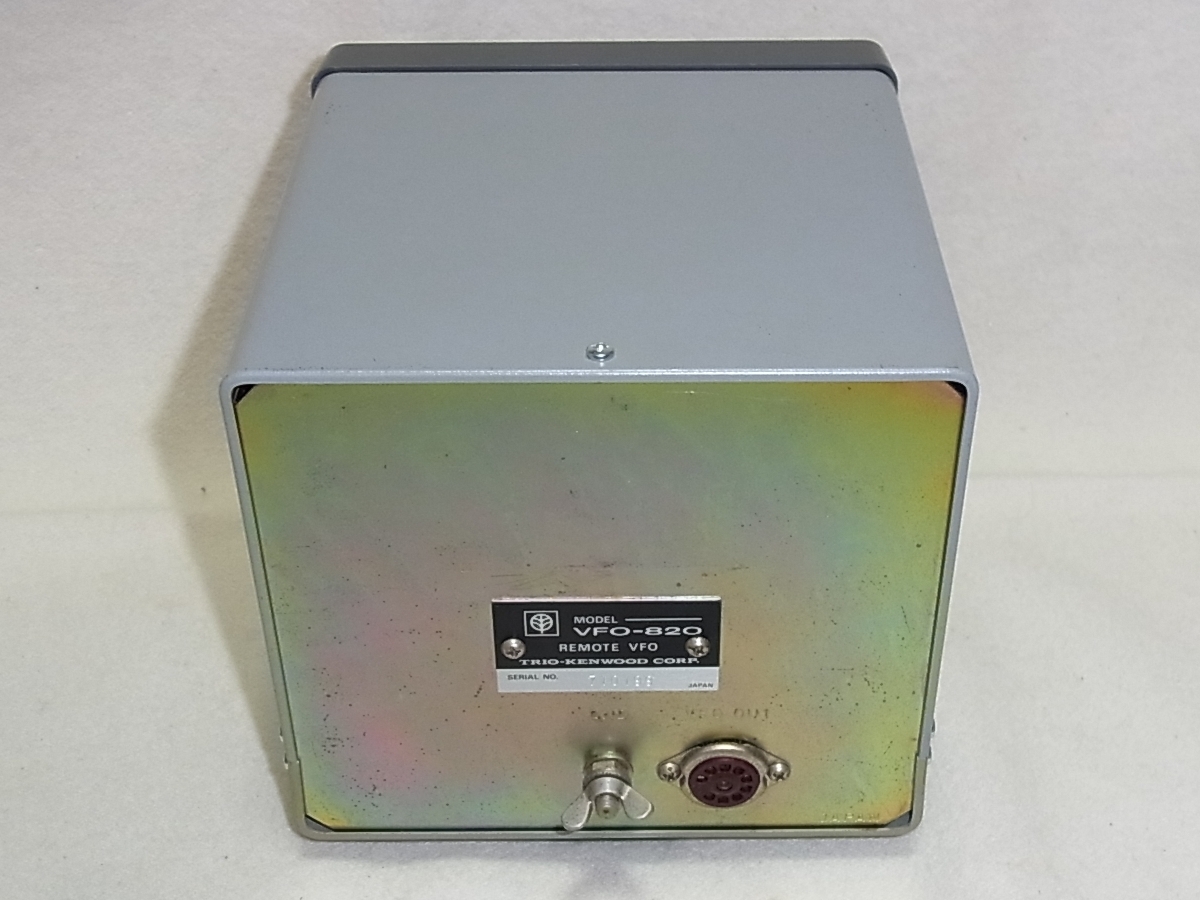 TRIO トリオ VFO-820 REMOTE VFO リモートVFO TS-820用 詳細未チェック 中古品_画像4