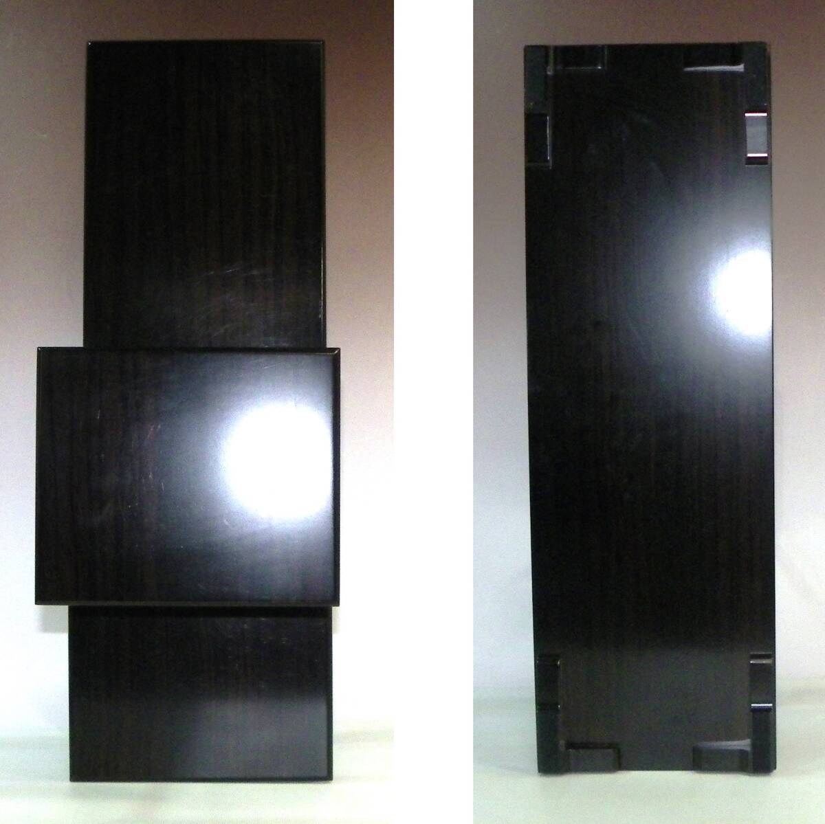 ゆうパック.140サイズ送料記載済み　飾り台 違い棚　香炉.花器.銅像.その他.小物等　床の間にH/33.5ｃｍ位　60ｃｍ位ｘ20ｃｍ位（赤枠.楽）_画像5