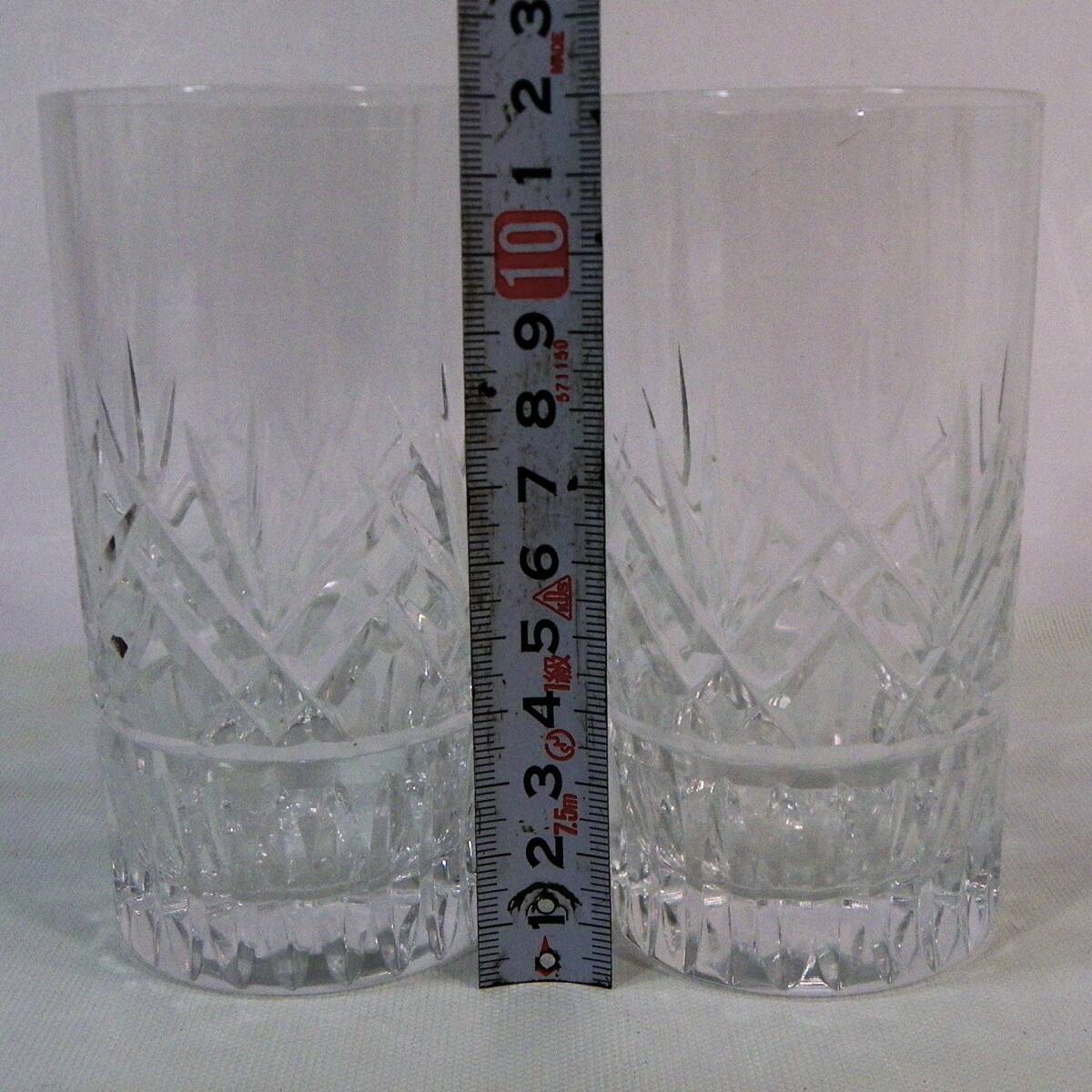 ゆうパック.60サイズ送料記載み　クリスタルグラス　ペア　ブランディー.ウヰスキー.ビール.日本酒.焼酎.なんでもOK　（赤枠.楽）_画像5