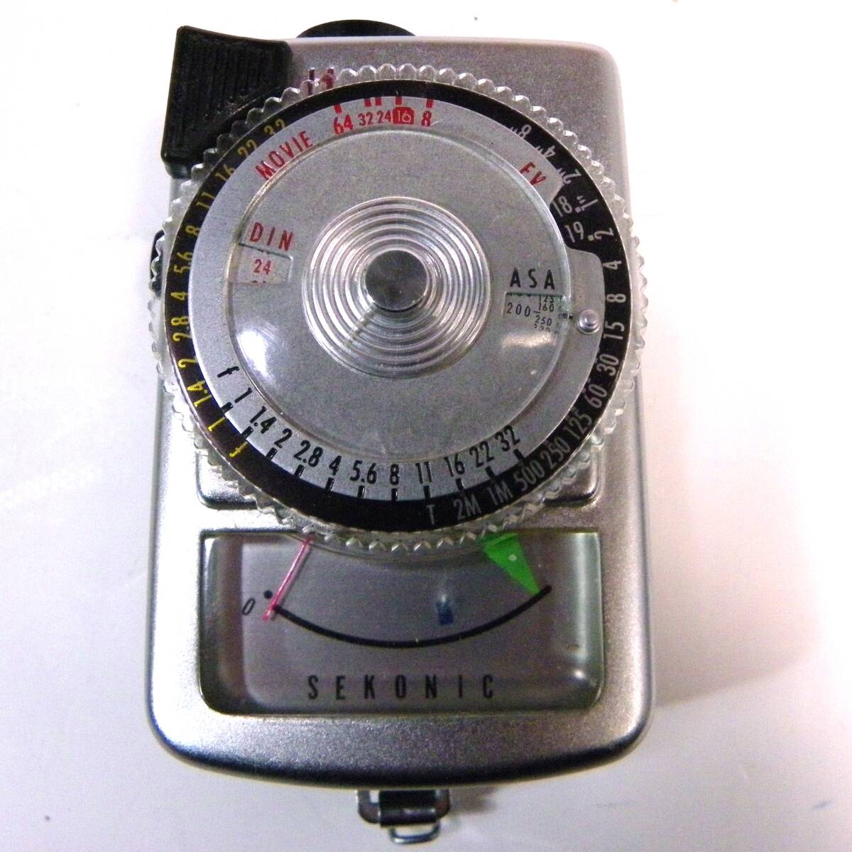 レターパックプラス.600円発送OK 露出計 SEKONIC L-98 元箱 取説 ケース 電池.BOX.開きません。部品取り.修理用(赤枠.楽)_画像3