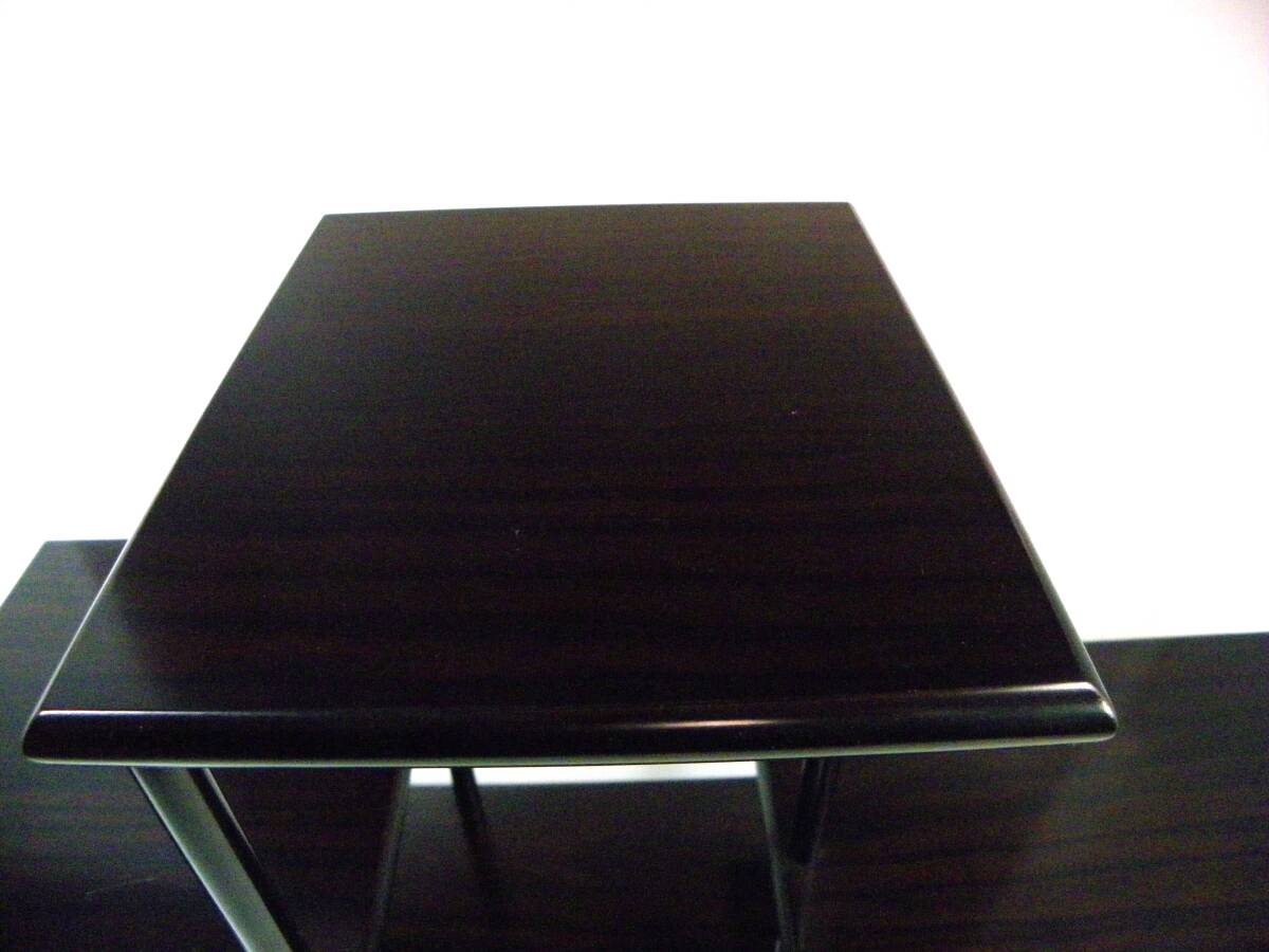 ゆうパック.140サイズ送料記載済み　飾り台 違い棚　香炉.花器.銅像.その他.小物等　床の間にH/33.5ｃｍ位　60ｃｍ位ｘ20ｃｍ位（赤枠.楽）_画像7