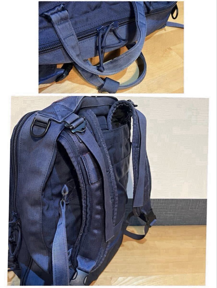 【BEAMS別注　※定価¥82,500】BRIEFING 3WAY ビジネスバッグ　ネイビー_画像6