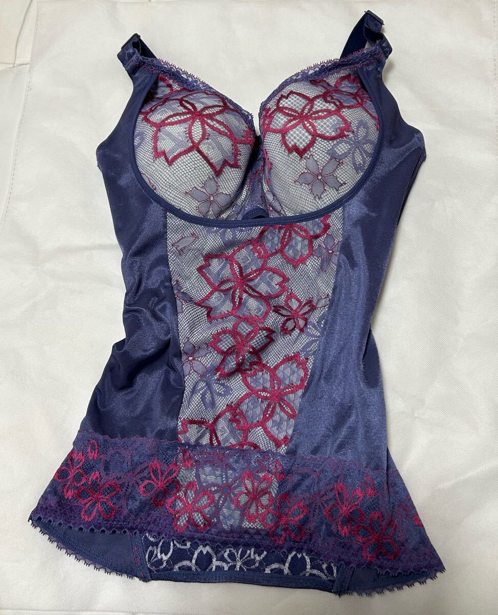 体型補整 補整下着 マルコ アヴァンセサクラ オウブブルー ボディシェイパー　F70 美品_画像1