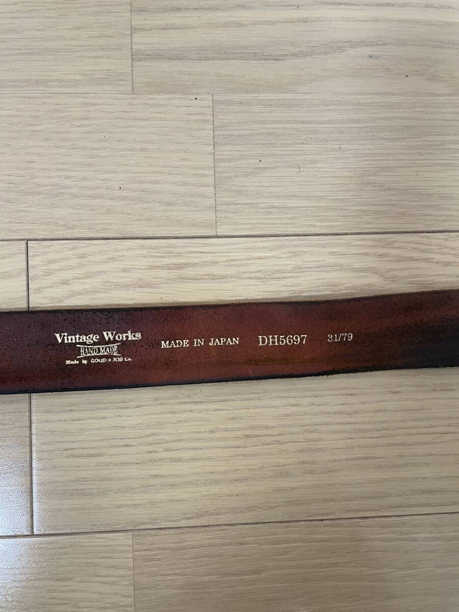 vintage works ヴィンテージワークス DH5697 31/79 茶芯_画像2