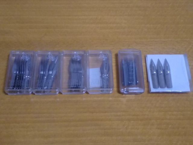 【ペン先セット】■ ゼブラ タマペン ■ NIKKO スクールペン ■ ゼブラ Gペン　合計44本_画像1