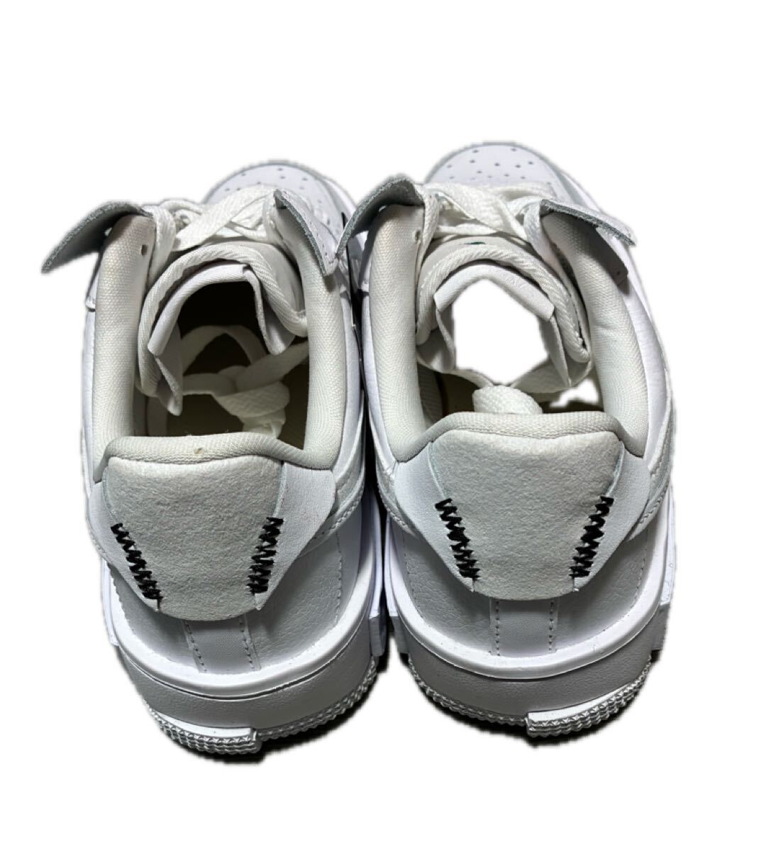 WMNS AIR FORCE 1 FONTANKA TRIPLE WHITE DH1290-100 (ホワイト/ホワイト/ホワイト/ホワイト)24.0センチ 未使用品 箱無し 送料込み_画像6