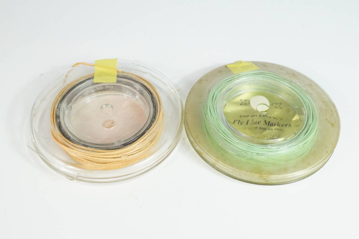 詳細不明 ビンテージフライライン 番手不明確 ２本セット 25O18_画像2