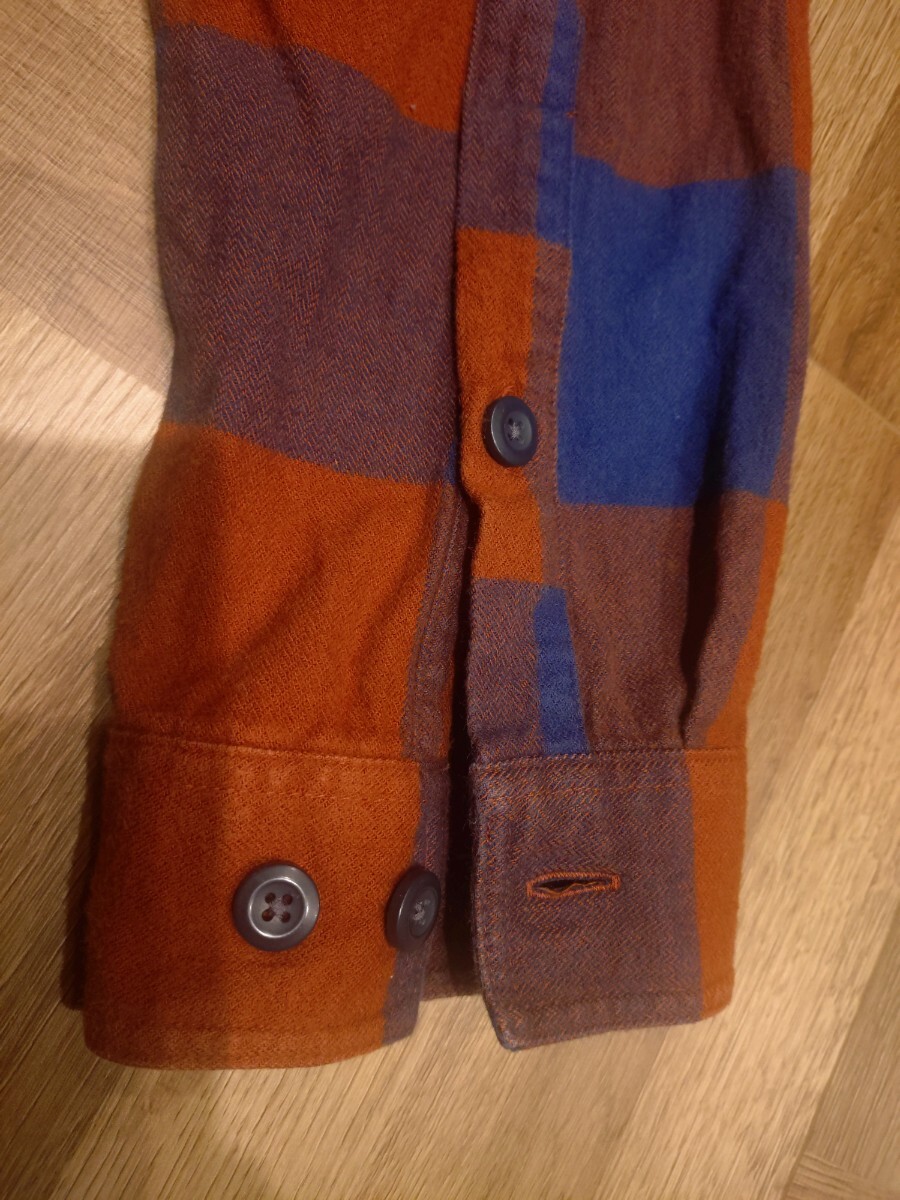 パタゴニア　42400 Patagonia フランネルシャツ チェック 長袖シャツ M_画像7
