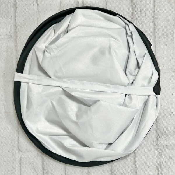 丸レフ板 反射板 折りたたみ 銀色 80cm 写真 ポートレート 商品 動画撮影_画像7