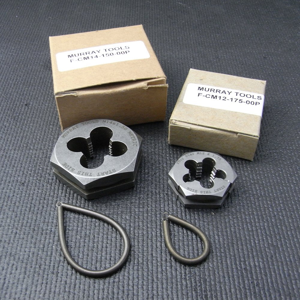 割れダイス スプリットダイス 12MM-1.75 14MMー1.50 ネジ山修正_画像1