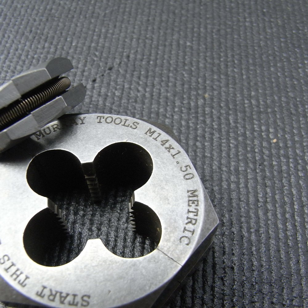 割れダイス スプリットダイス 12MM-1.75 14MMー1.50 ネジ山修正_画像6