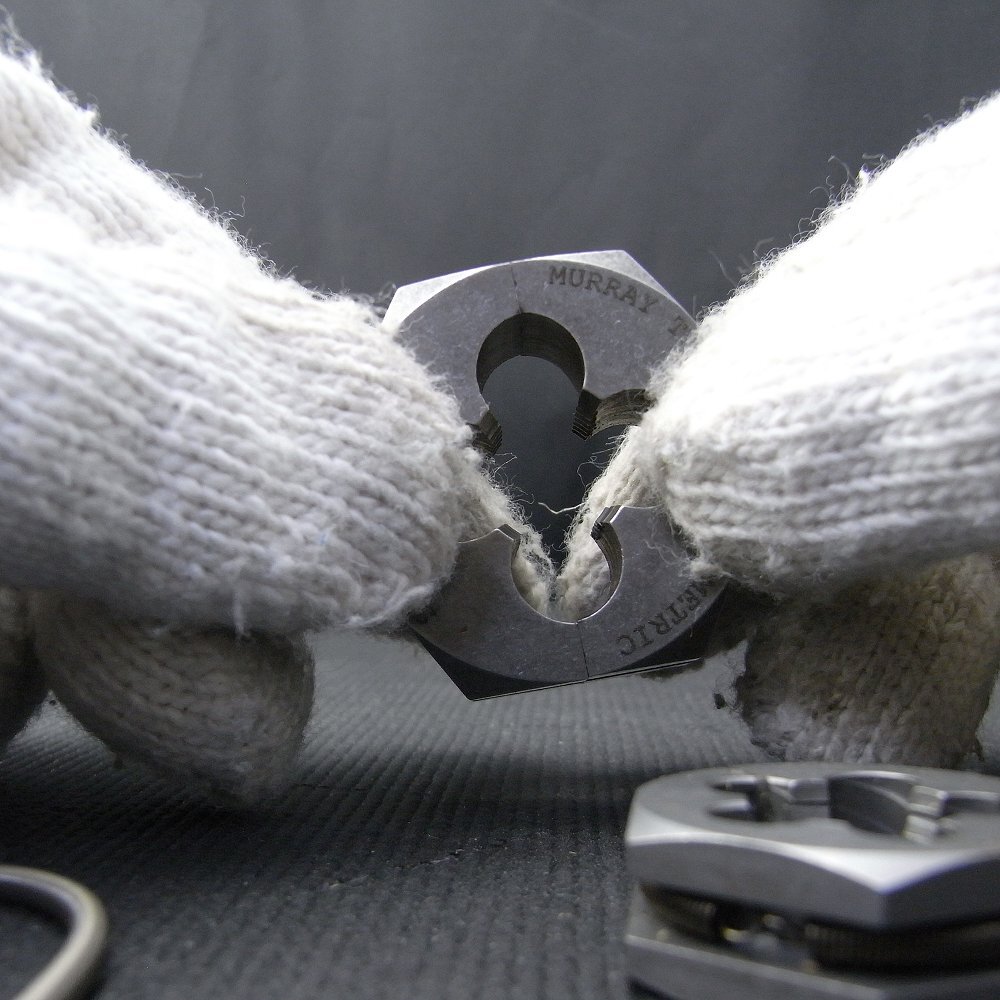 割れダイス スプリットダイス 12MM-1.75 14MMー1.50 ネジ山修正_画像2