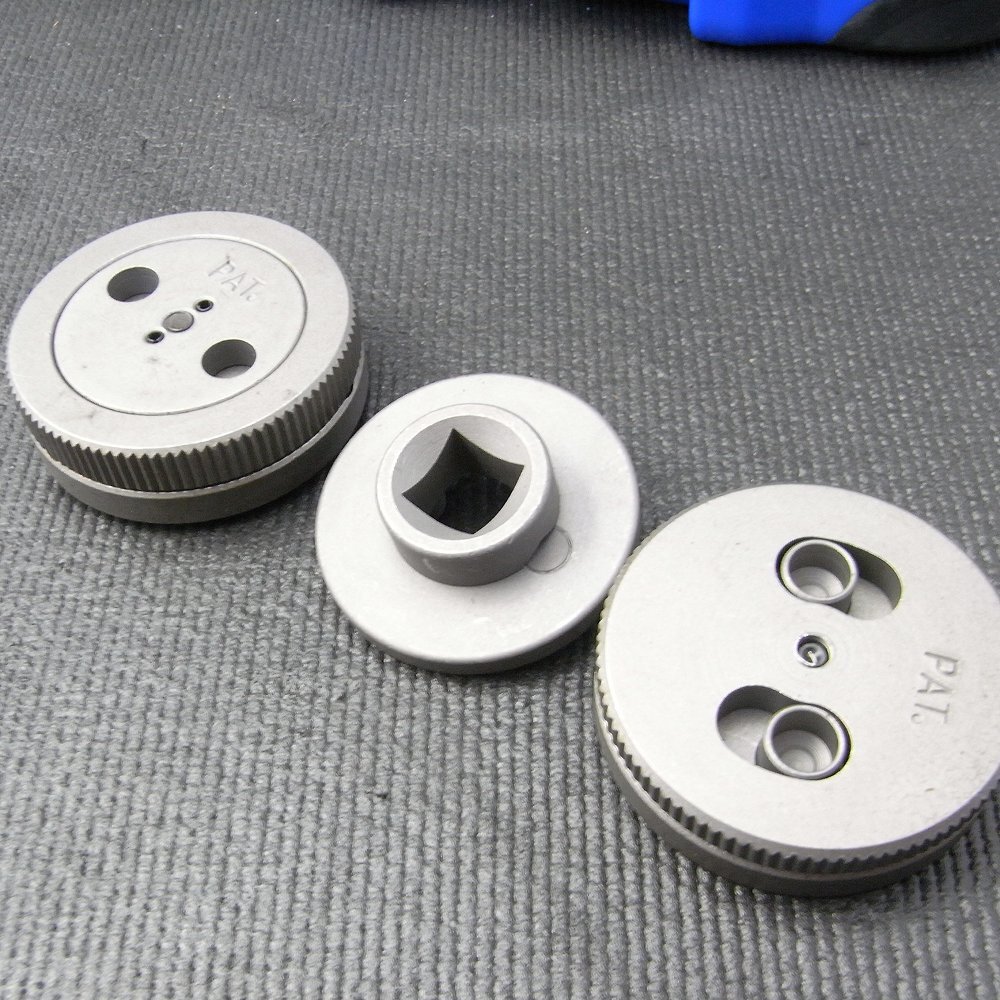 アジャスタブルブレーキピストンアダプター ブレーキピストンツール 2ピン 3ピン 差込角9.5_画像4