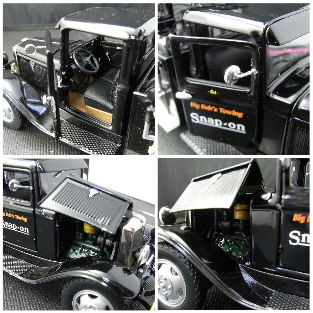 スナップオン ダイキャストカー 1934 FORD TOW TRUCK レッカー車 牽引トラック 1:24 ミニカー_画像8