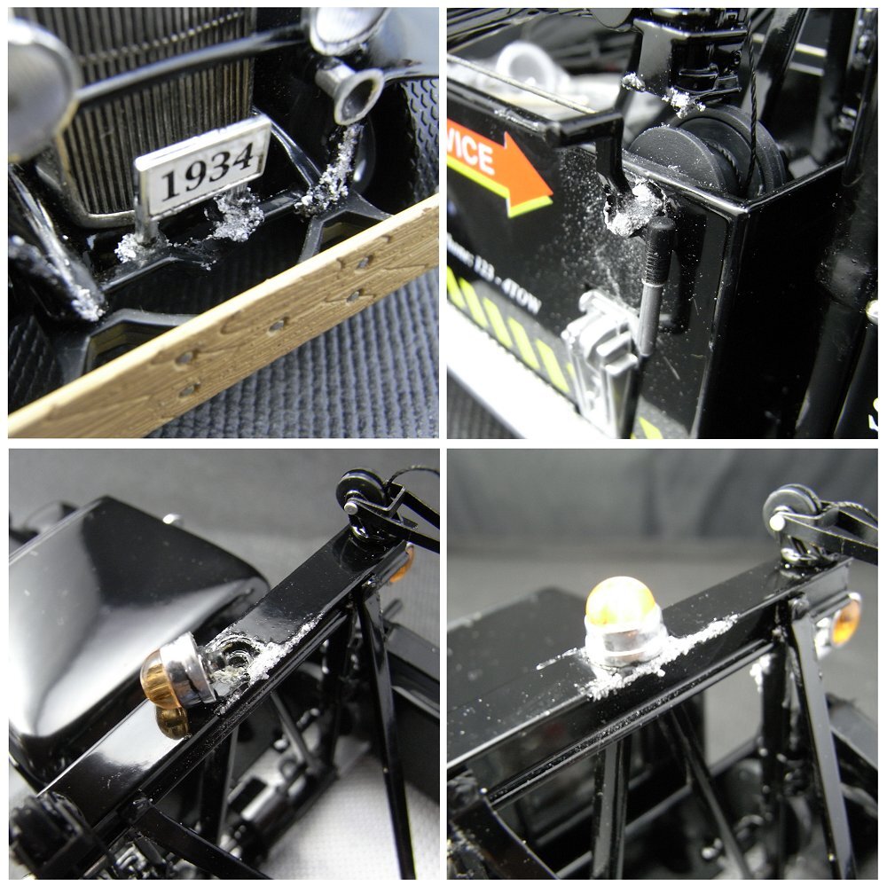 スナップオン ダイキャストカー 1934 FORD TOW TRUCK レッカー車 牽引トラック 1:24 ミニカー_画像4