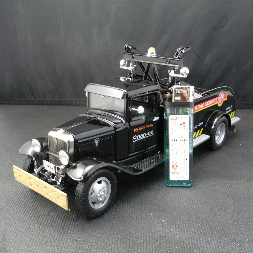 スナップオン ダイキャストカー 1934 FORD TOW TRUCK レッカー車 牽引トラック 1:24 ミニカー_画像9