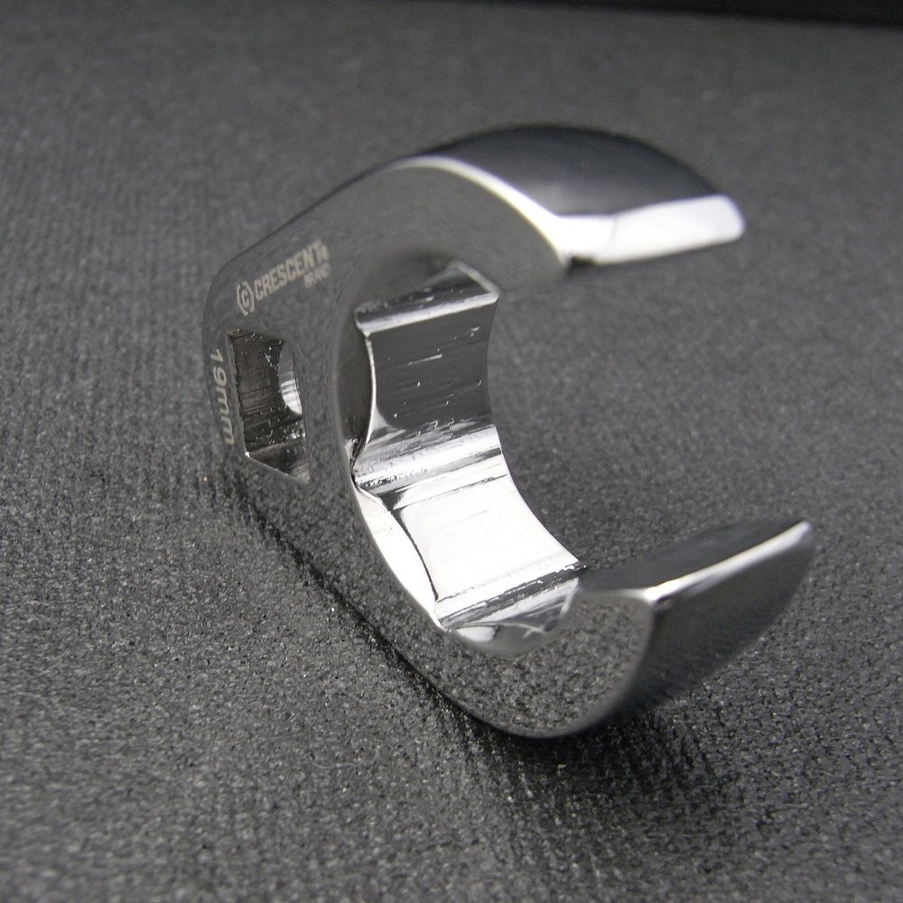 クローフットレンチセット メトリック 差込角9.5 フレアナット 10ピースセット_画像7