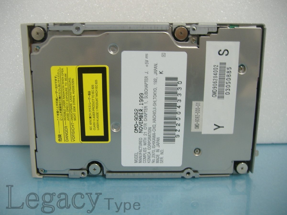 【konica コニカ 640MB SCSI接続 MOドライブ OMD-9062】_画像5