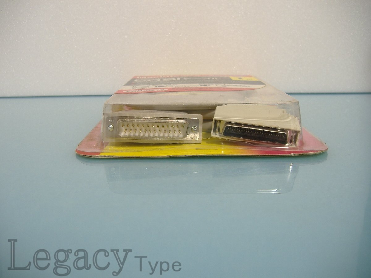 【KOKUYOコクヨ SCSIケーブル Mac用　Dsub・25pinオスーDsubハーフ・50pinオス 1m ECB-S210】_画像2